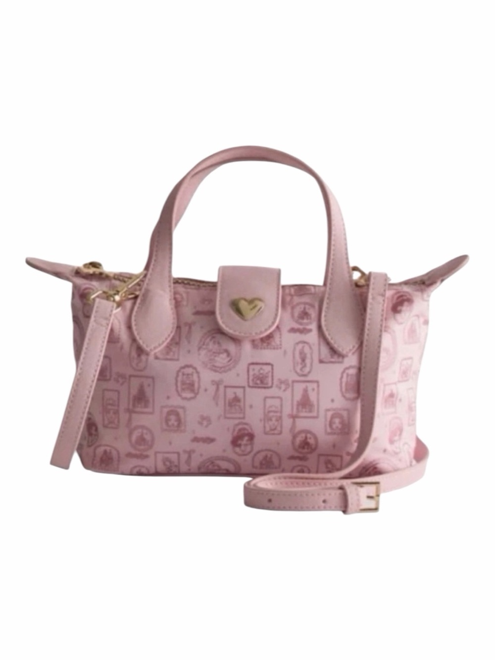 Disney Princess Pink Pouchette Mini Crossbody Bag